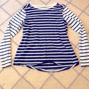 Striped long sleeve shirt